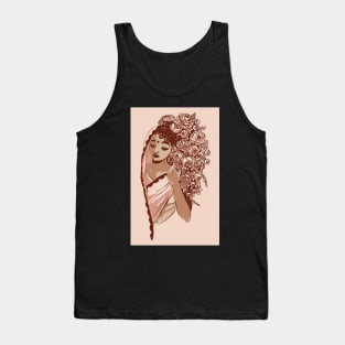 Rose Veil Tank Top